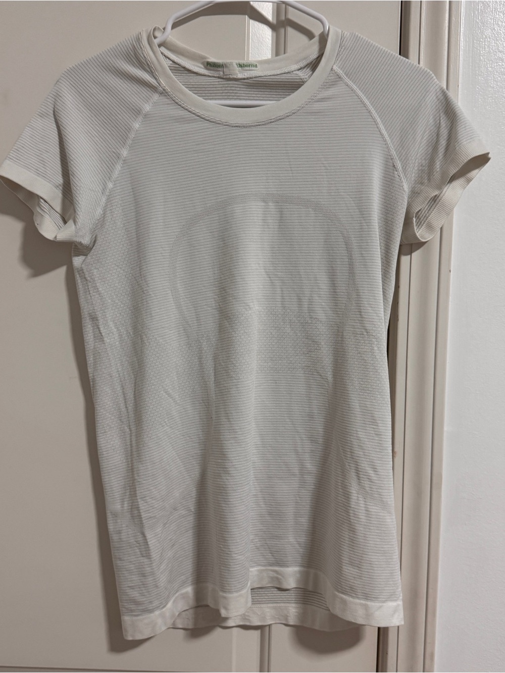 lululemon athletica White Short Sleeve Crew Tee